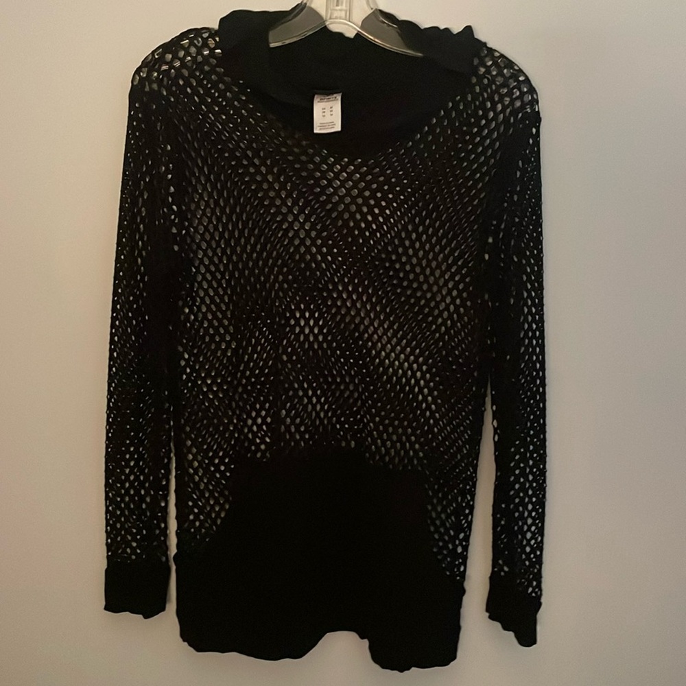 Fishnet hoodie